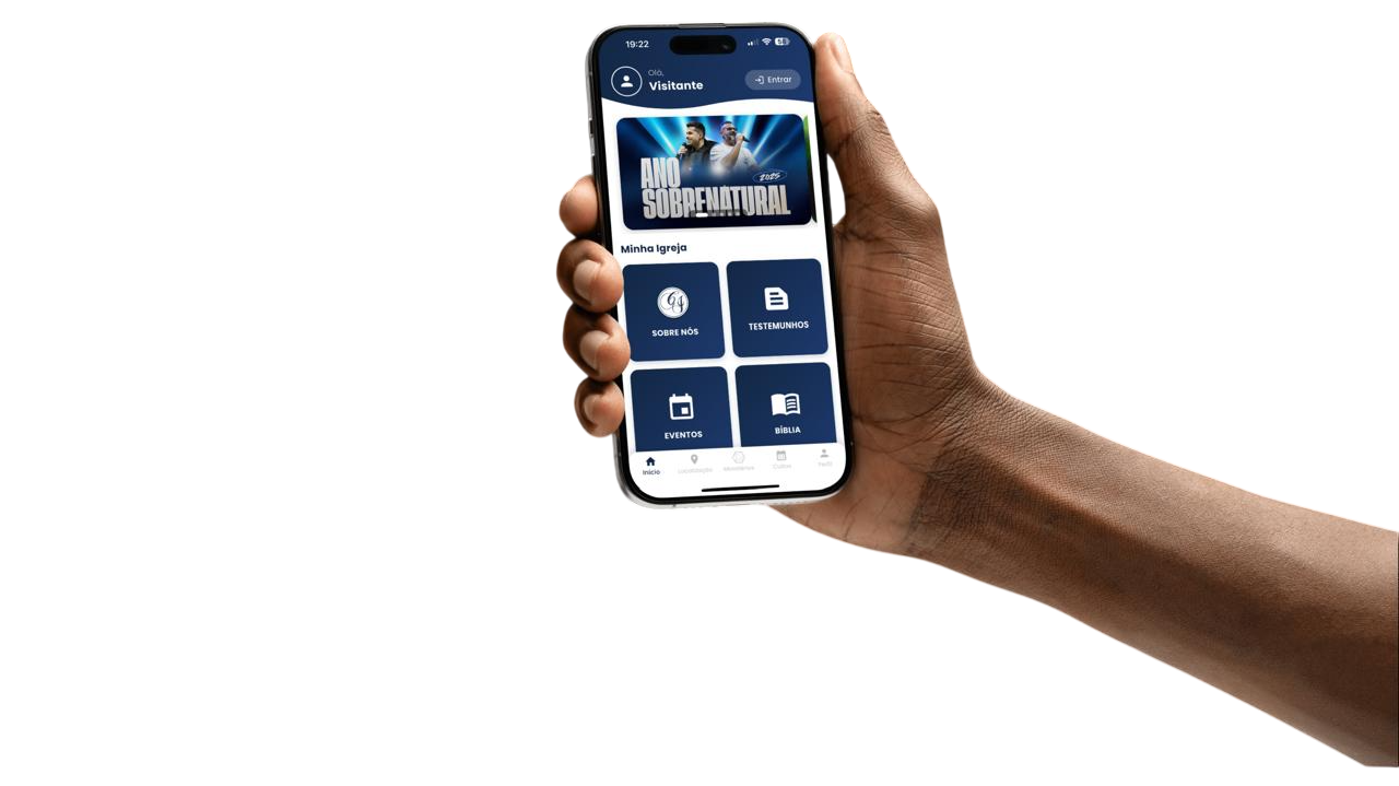 homem egurando o celular